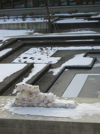 Eis Skulptur